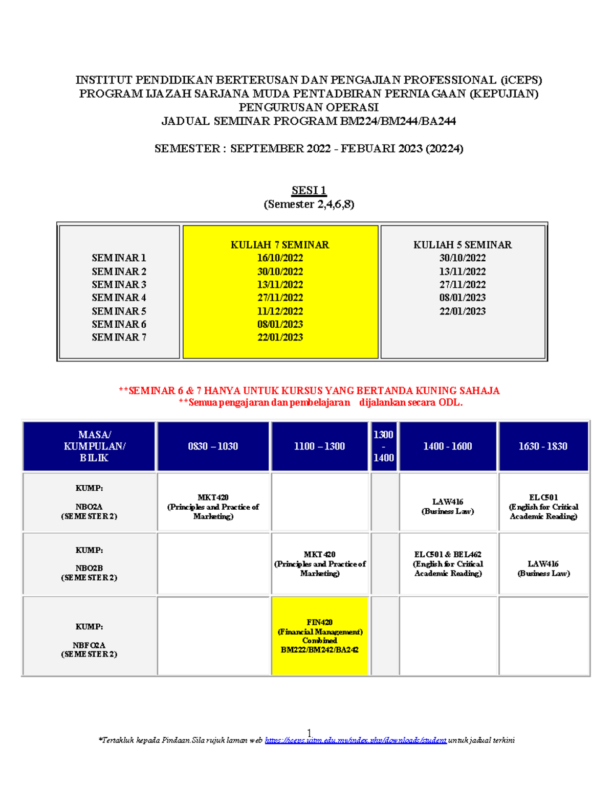 Ba244 31102022 ctu553 NBO9C - 1 INSTITUT PENDIDIKAN BERTERUSAN DAN ...