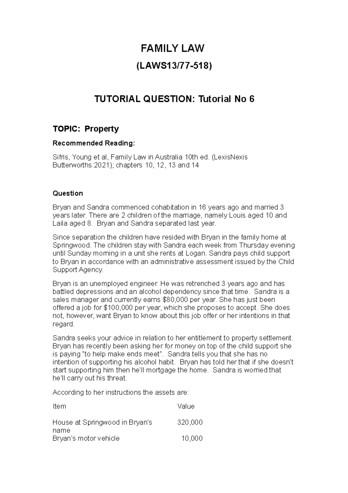 tutorial-questions-no-6-family-law-family-law-laws13-77-518