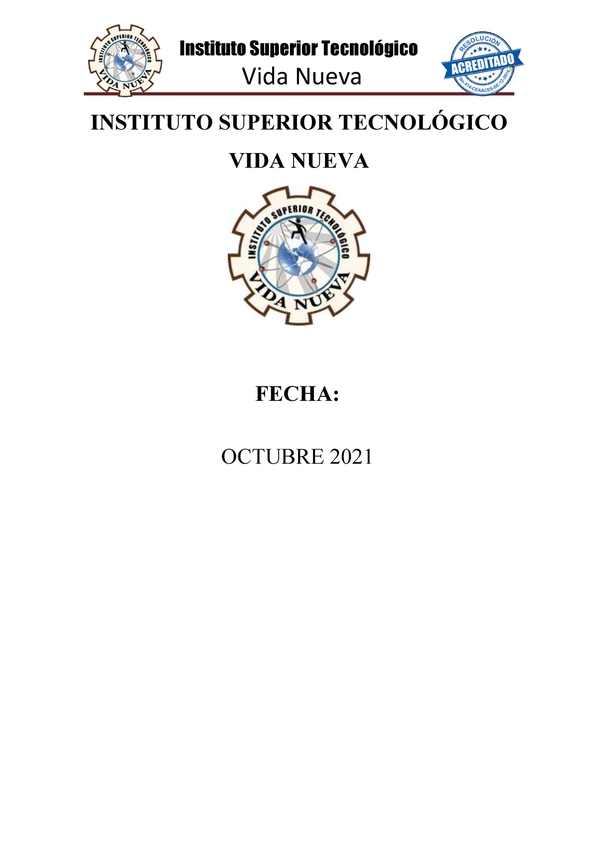 Investigacion Crdi Trabajo Grupal Vida Nueva Instituto Superior TecnolÓgico Vida Nueva Fecha 7111