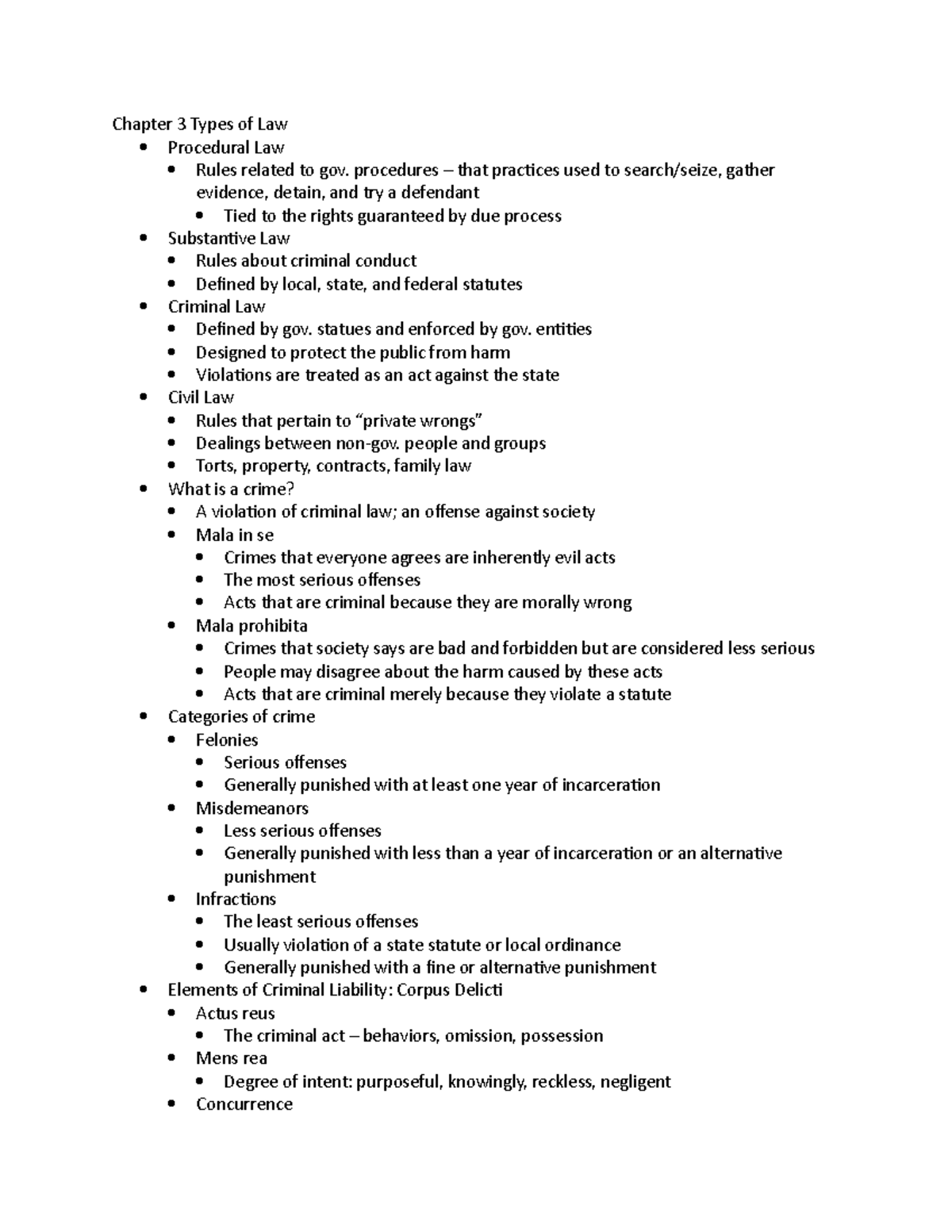 criminal-court-system-ch-3-chapter-3-types-of-law-procedural-law