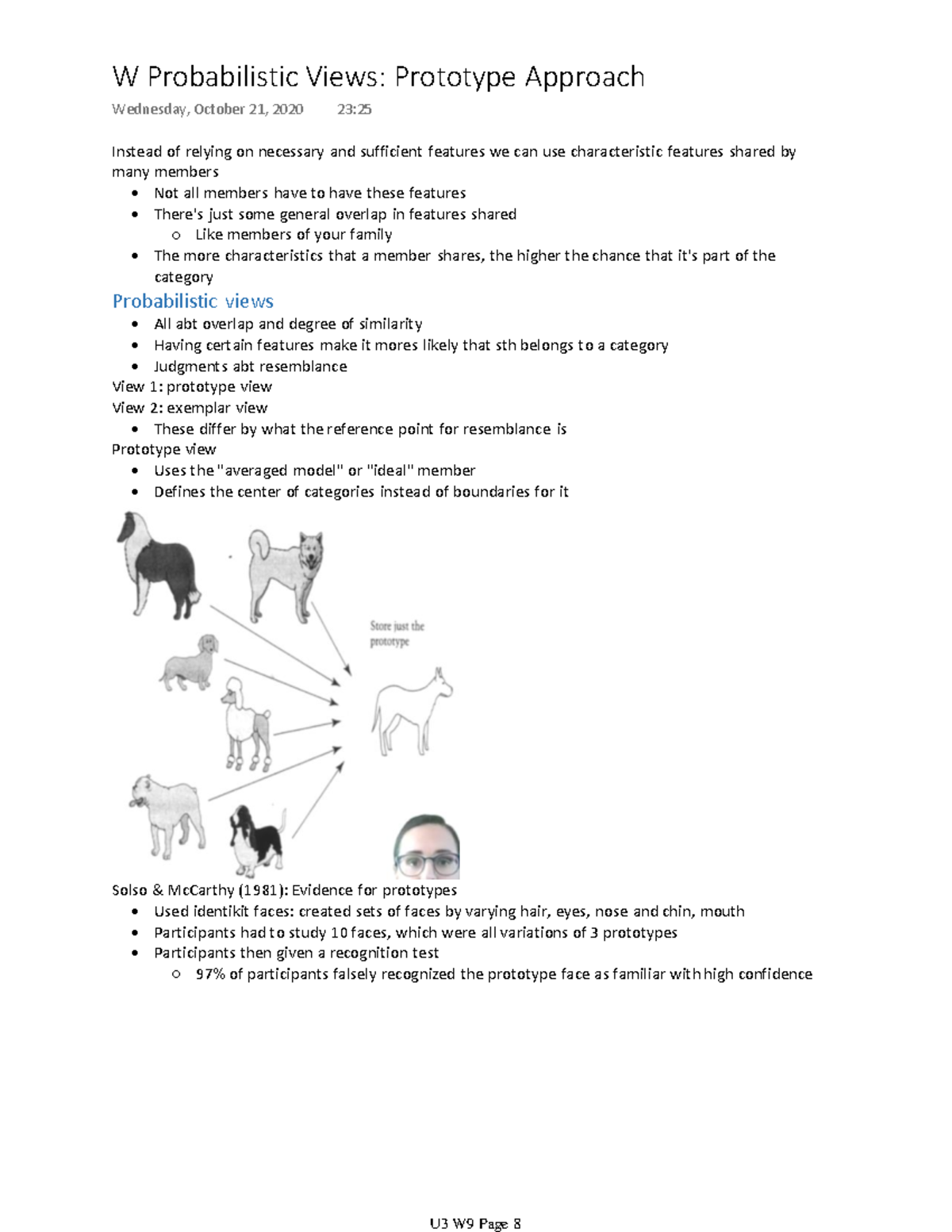 Unit 3 Prototype Approach - Instead of relying on necessary and ...