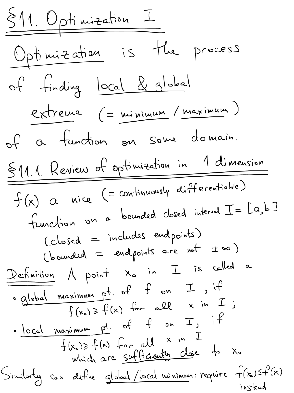 Section 11 - Lecture Notes - 18. 01 - Studocu