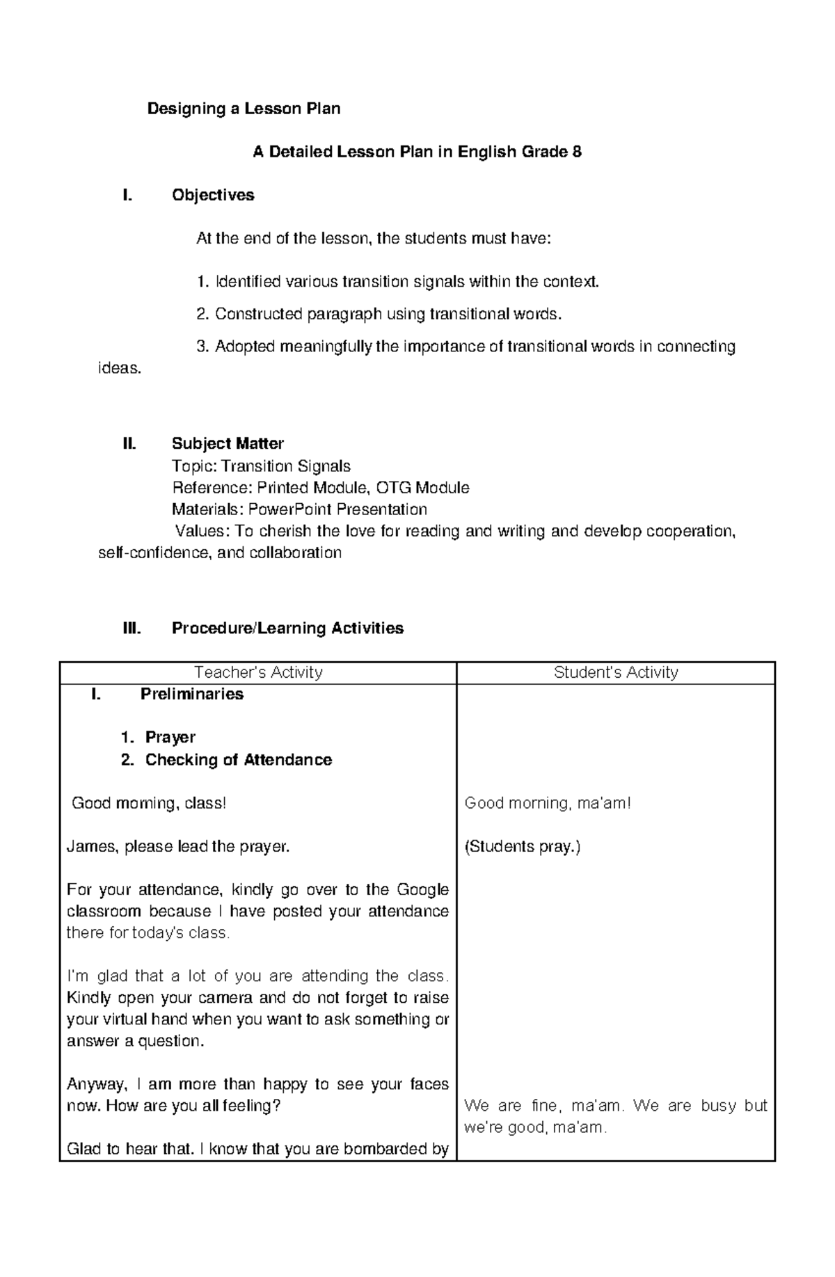 lesson-plan-grade-8-transition-signals-designing-a-lesson-plan-a