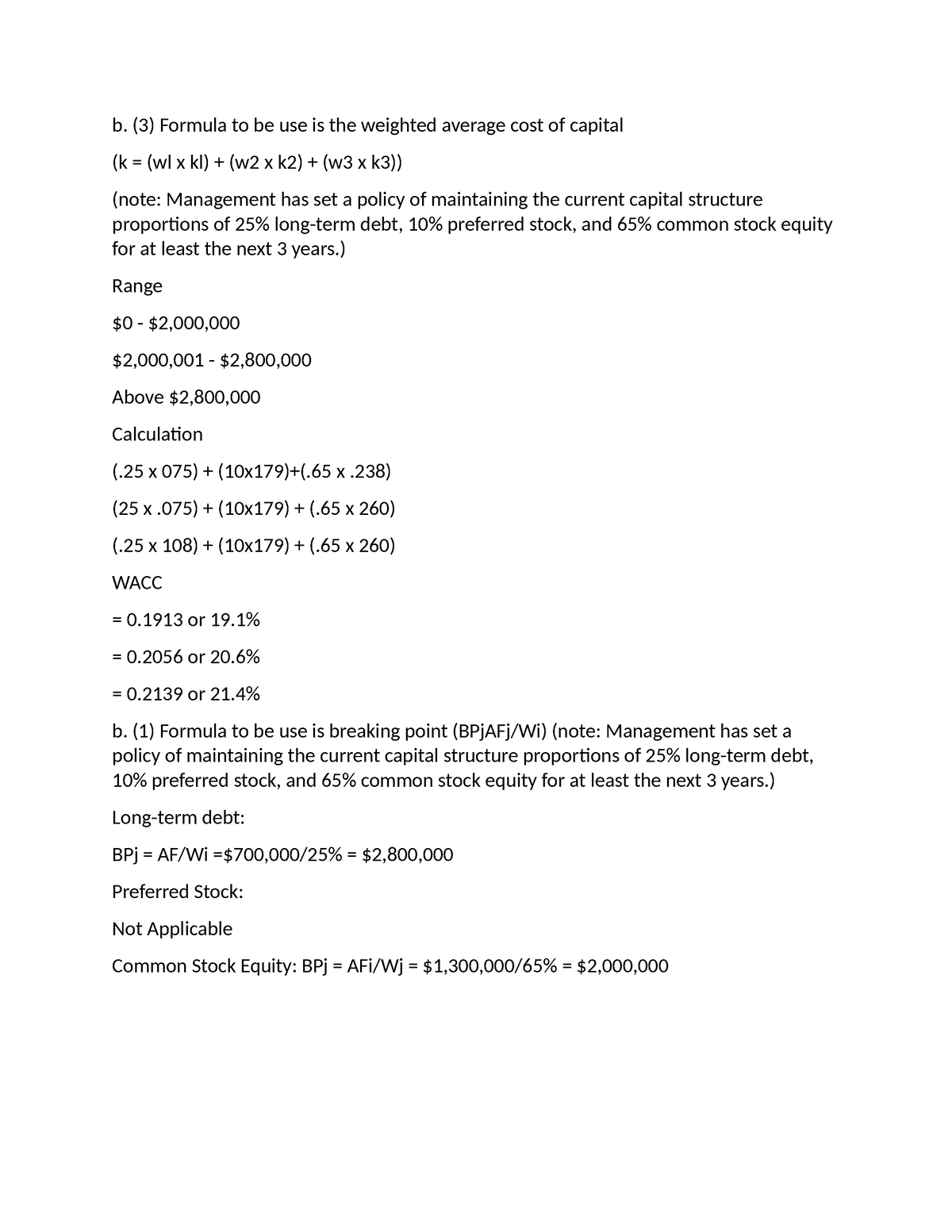 B - Case 6 Câu B đề Giữa Kỳ K48 - B. (3) Formula To Be Use Is The ...