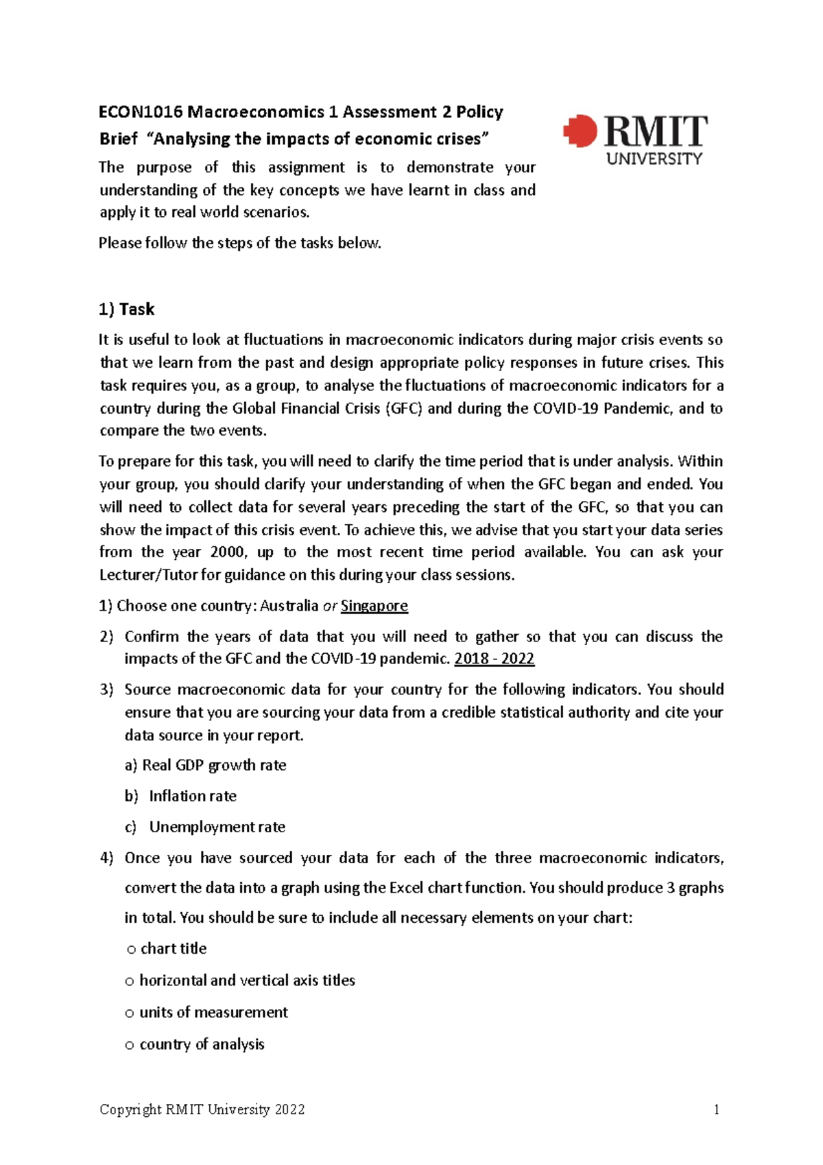 Sim macro assessment 2 task instructions 1 econ2160 studocu