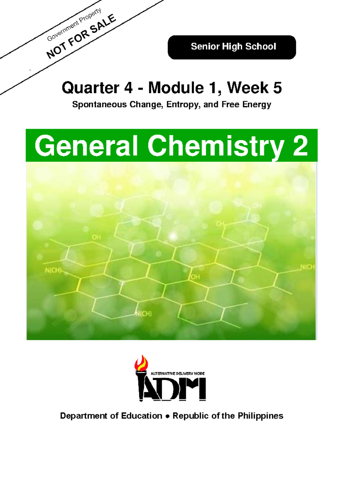 GEN CHEM 2 Quarter 4 - Senior High School NOT Quarter 4 - Module 1 ...