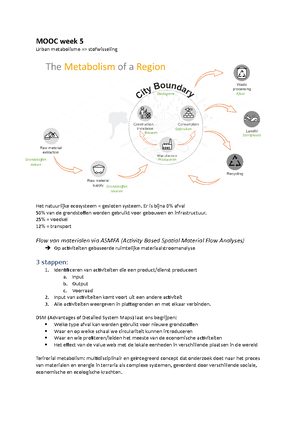 Samenvatting MOOC Week 2 - MOOC – Week 2 Circulariteit Wordt Gezien Als ...