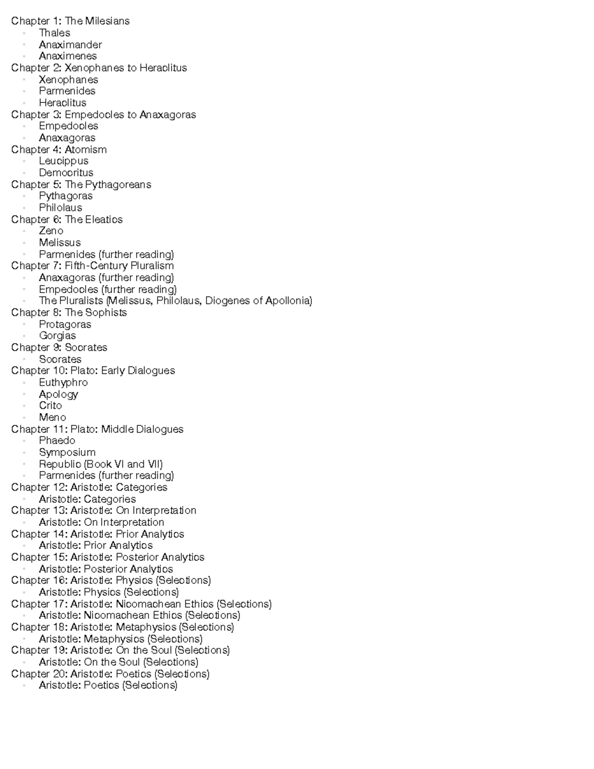 Untitled 33 - I study breakdown - Chapter 1: The Milesians • Thales ...