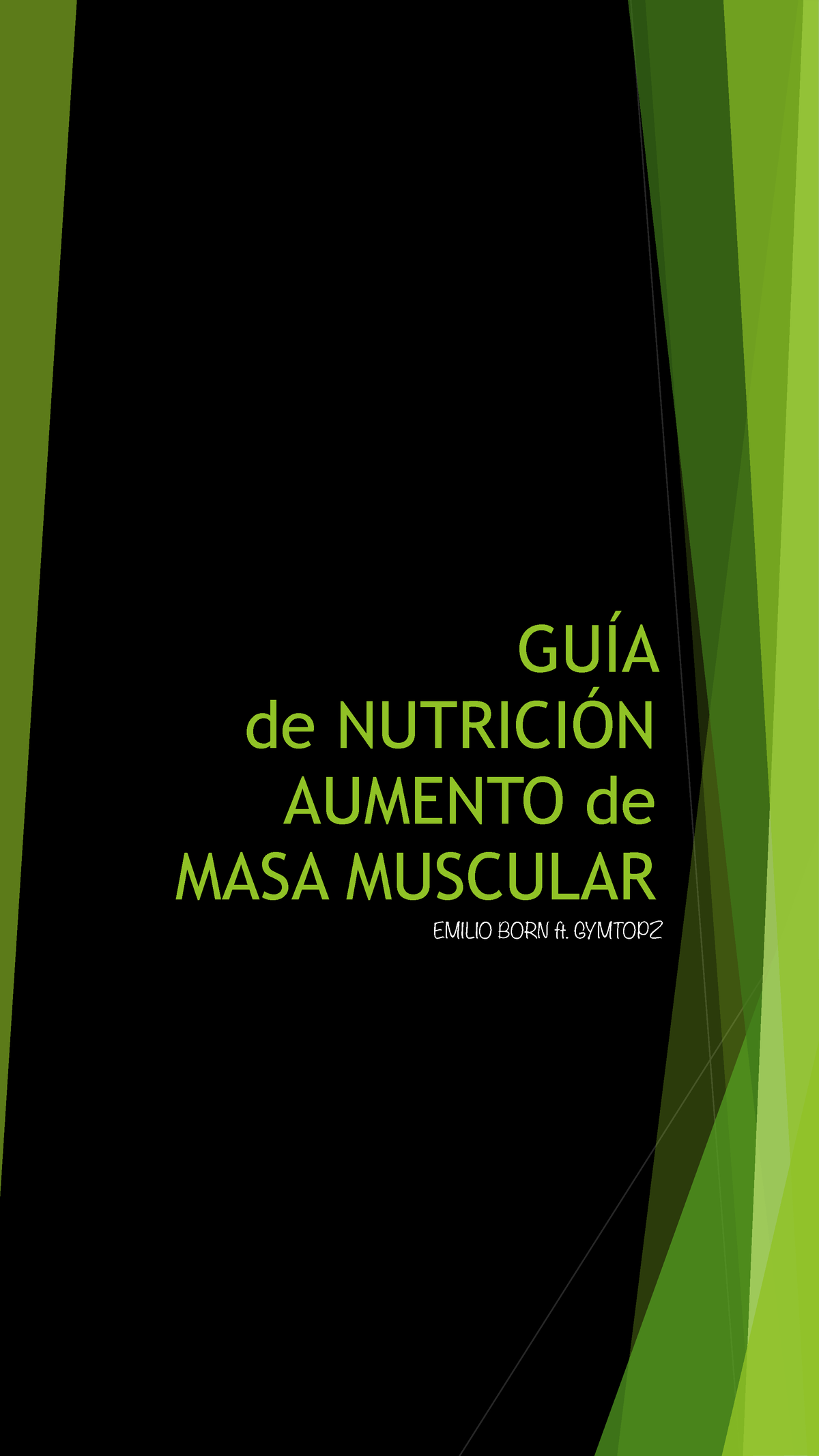 Toaz Perdida Grasa GuÍa De NutriciÓn Aumento De Masa Muscular Emilio Born Ft Gymtopz 8421