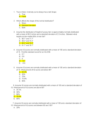 STAT 206 Chapter 5 Notes - STAT 206: Chapter 5 (Discrete Probability ...