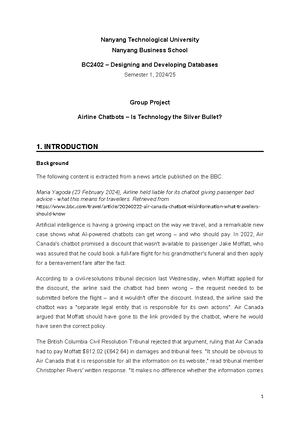 BC2402 Week 3 Class Exercises - BC2402: Designing and Developing ...