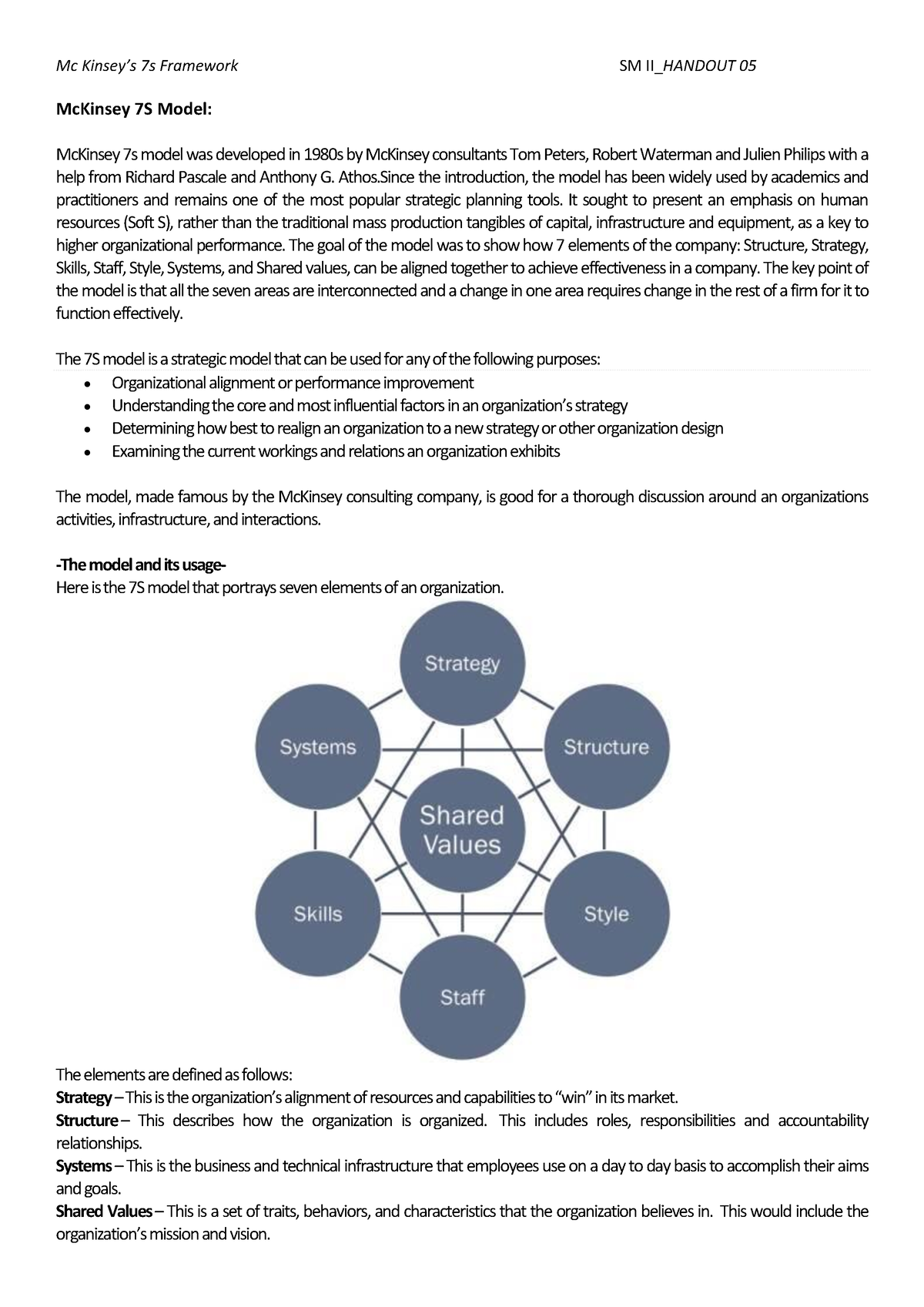 Mckinsey's 7s Model - Facts Bruh - McKinsey 7S Model: McKinsey 7s Model ...