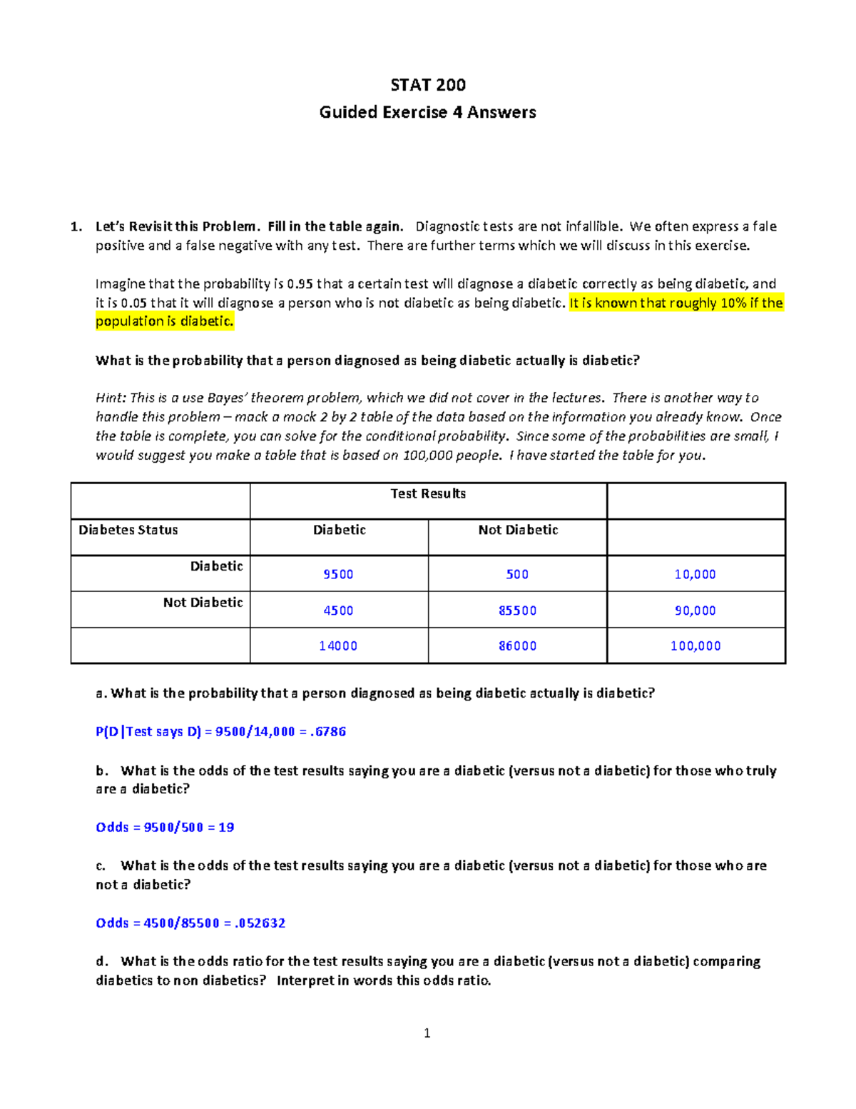 STAT 200 2020 GE4 ans - Practice exercises for variables, Standard ...