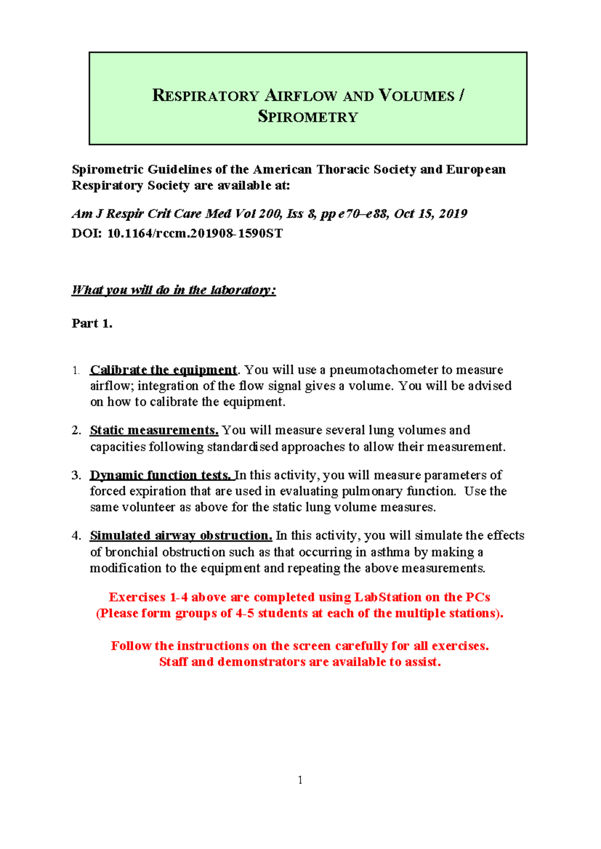 Lab+1+Respiratory+Airflow+and+Volumes%3B+Spirometry - Spirometric ...