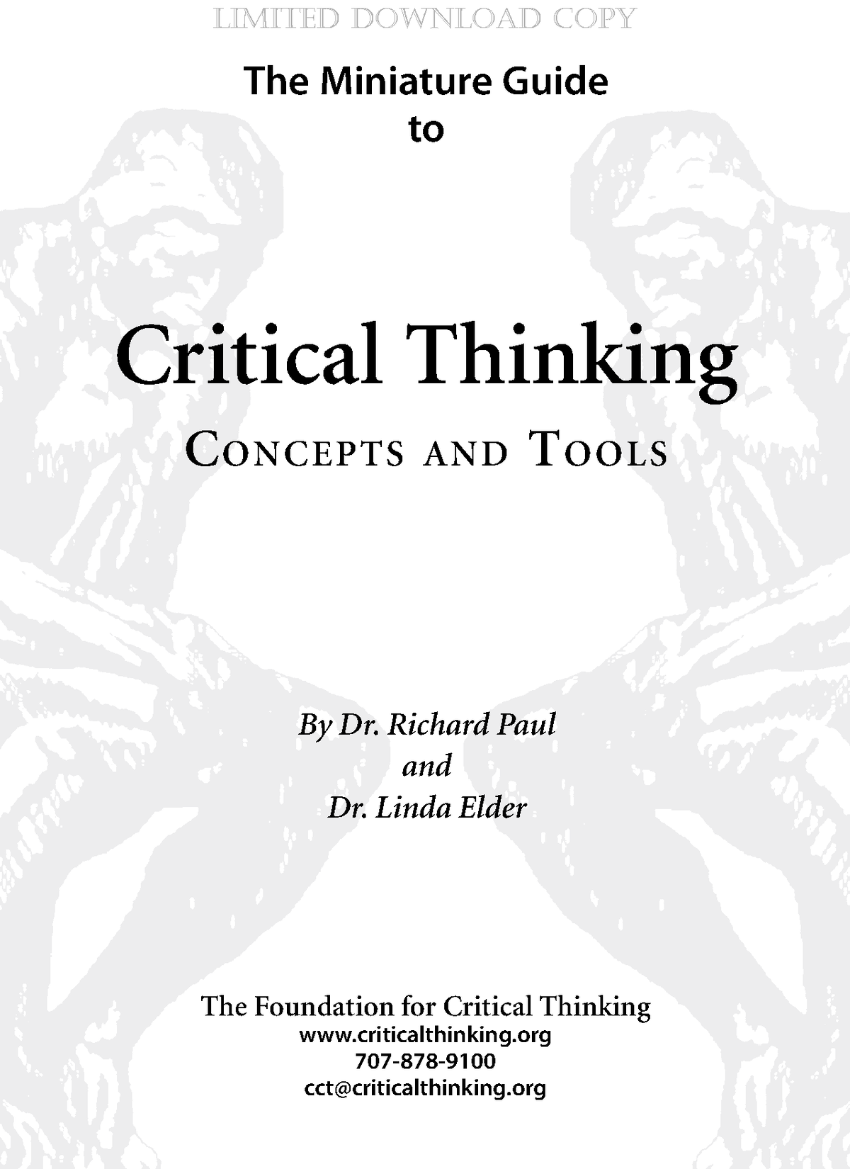 critical thinking miniature guide