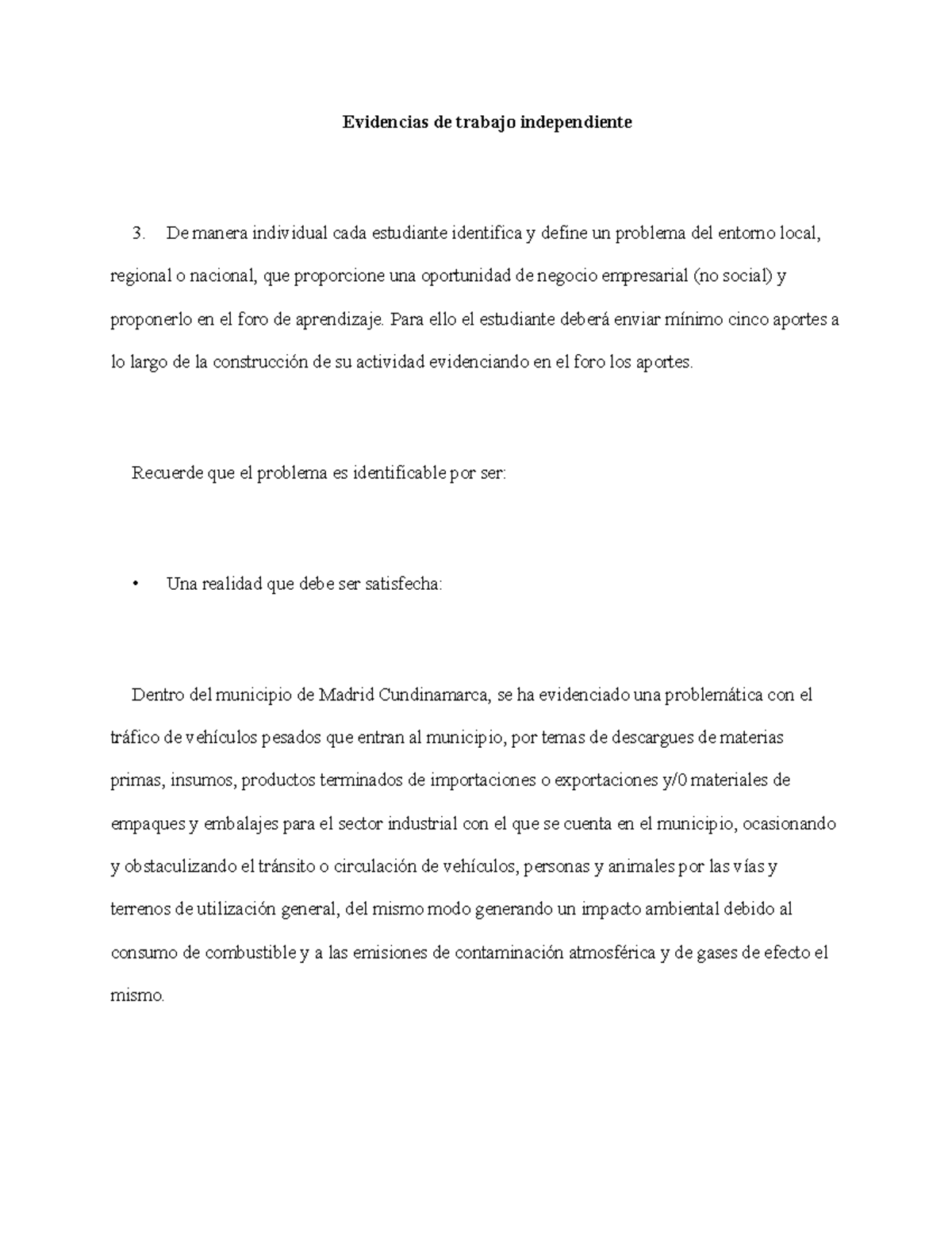 Evidencias de trabajo independiente Edna Pinzon - Evidencias de trabajo ...