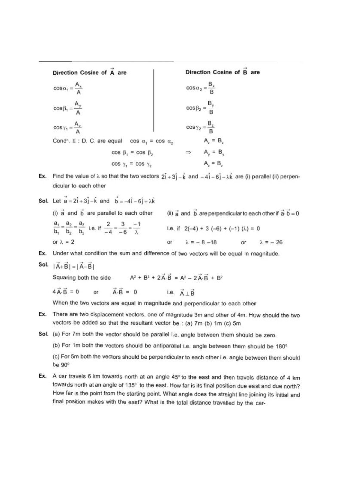 Physics Vectors 3 - Easy Lecture Notes - Bsc Physics - Studocu