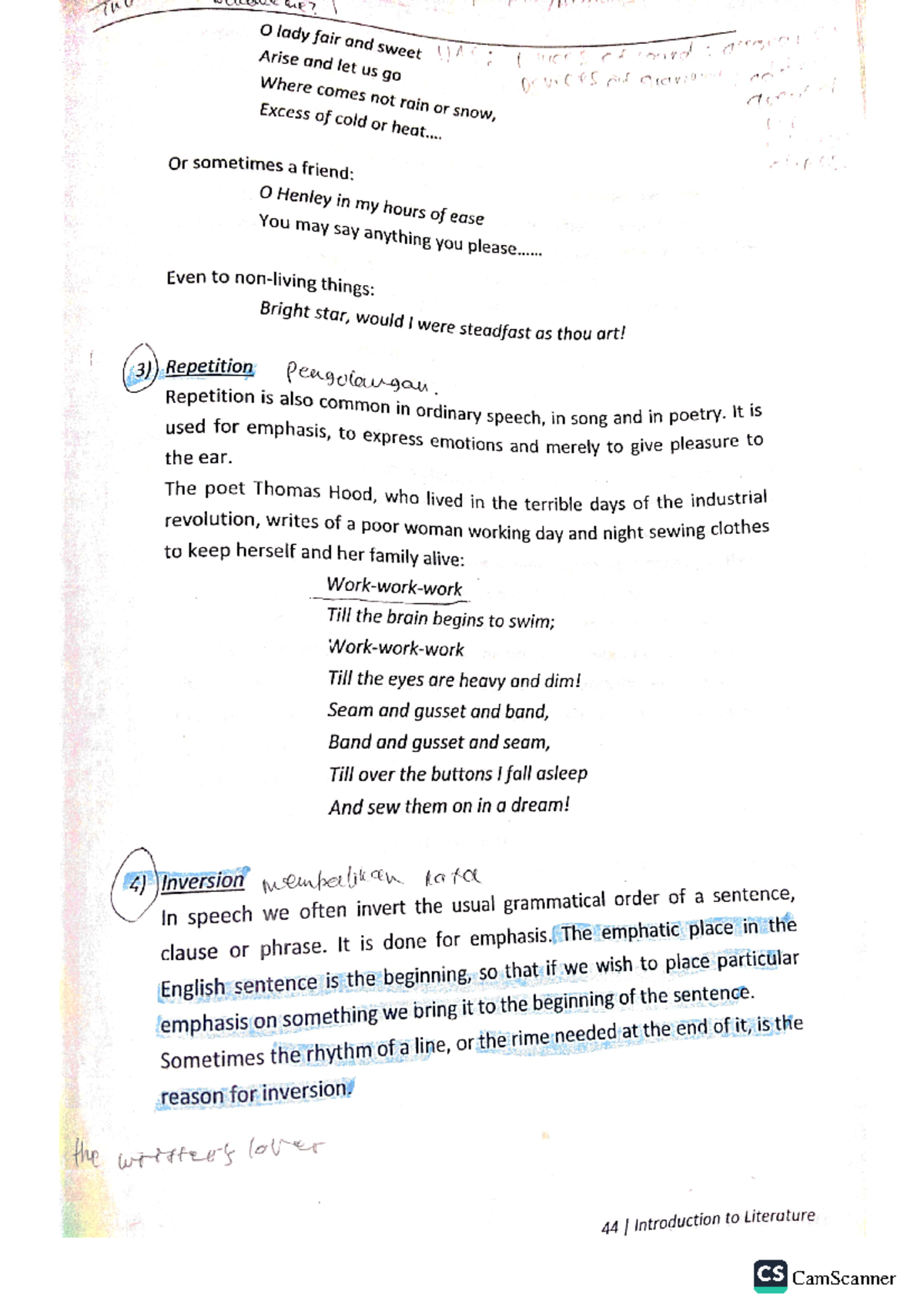 English Lit 18 Introduction To English Literature Camscanner Studocu English Lit 18 Introduction To English Literature Camscanner Studocu