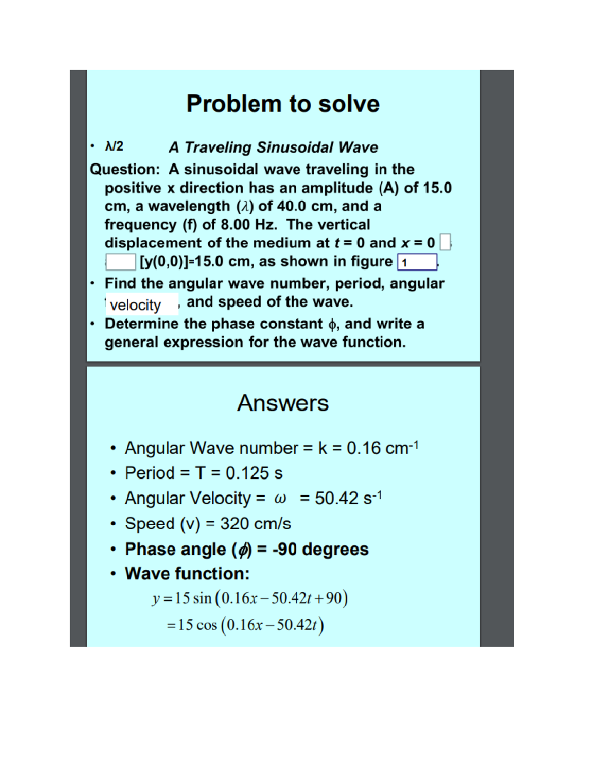 All in class Problems pre midterm - PHYS 206 - Studocu