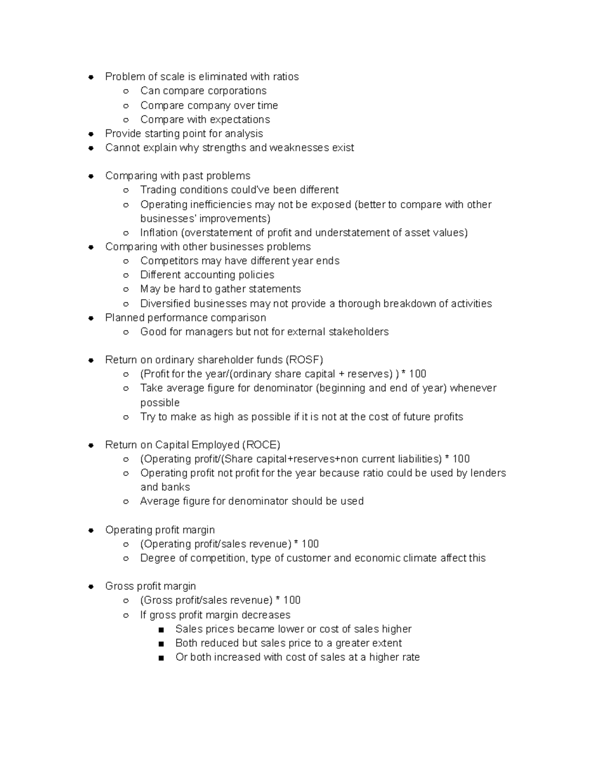 8 - Analysis - Notes on chapter 8 of introduction to financial ...