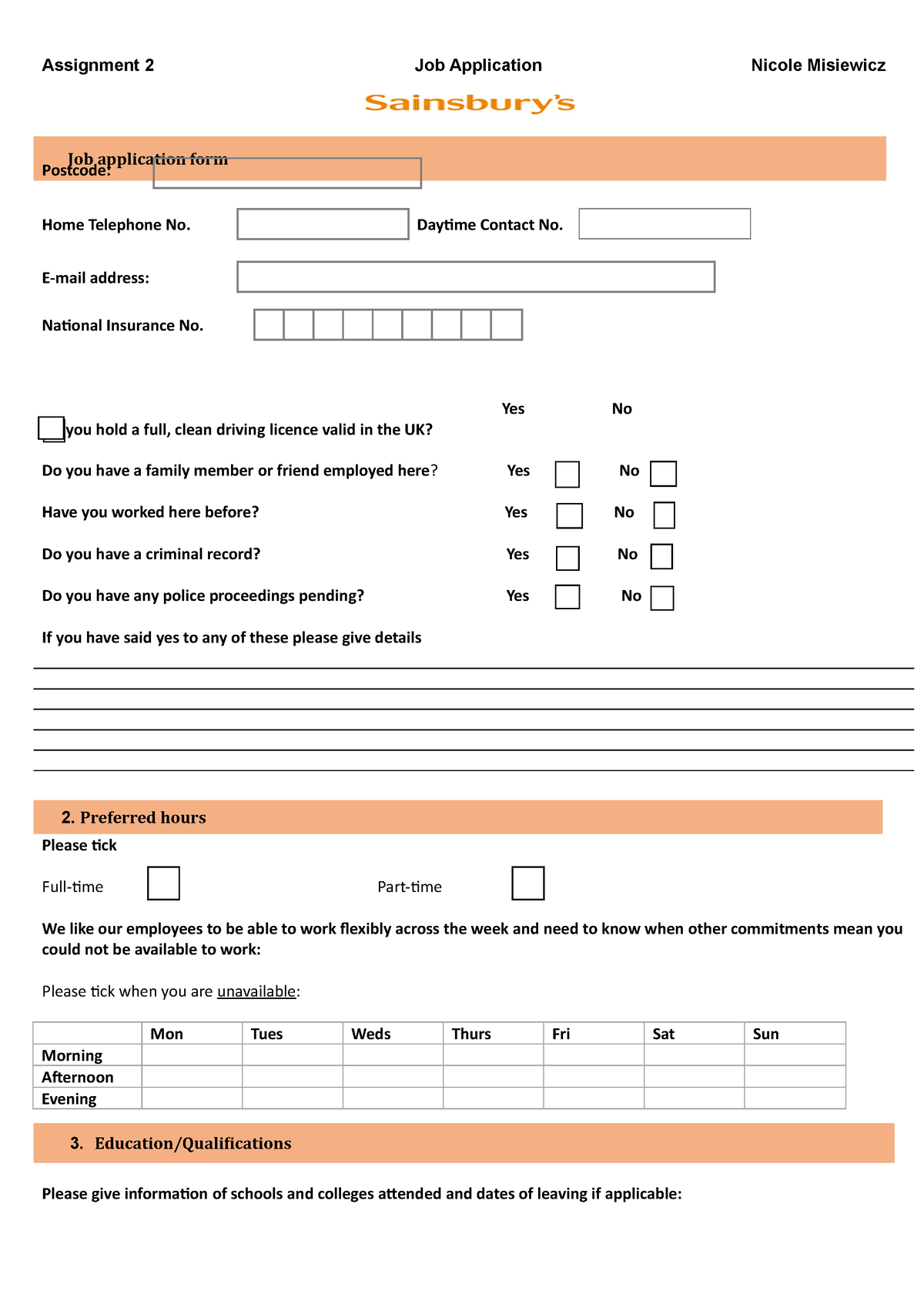 sainsbury-job-application-do-you-hold-a-full-clean-driving-licence