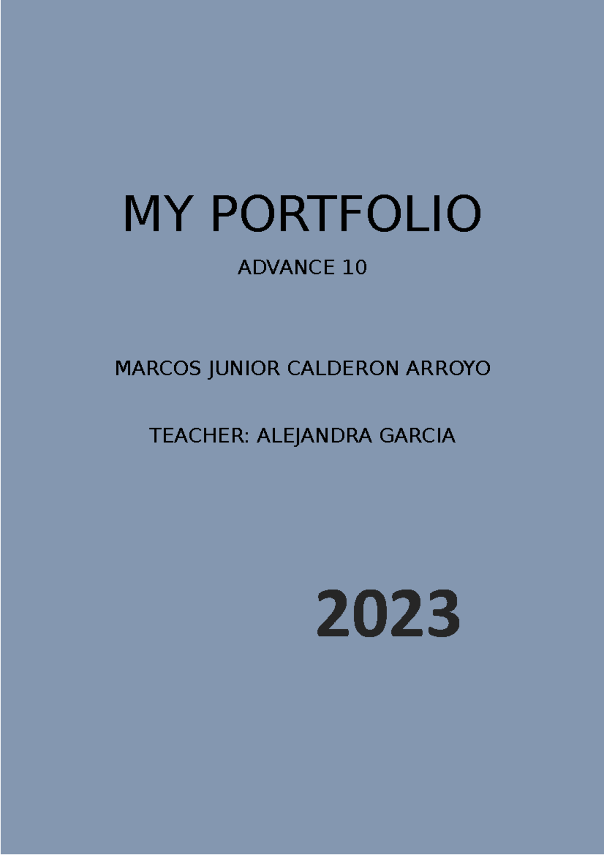 Icpna Portfolio 10marcos My Portfolio Advance 10 Marcos Junior Icpna Portfolio 10marcos My Portfolio Advance 10 Marcos Junior
