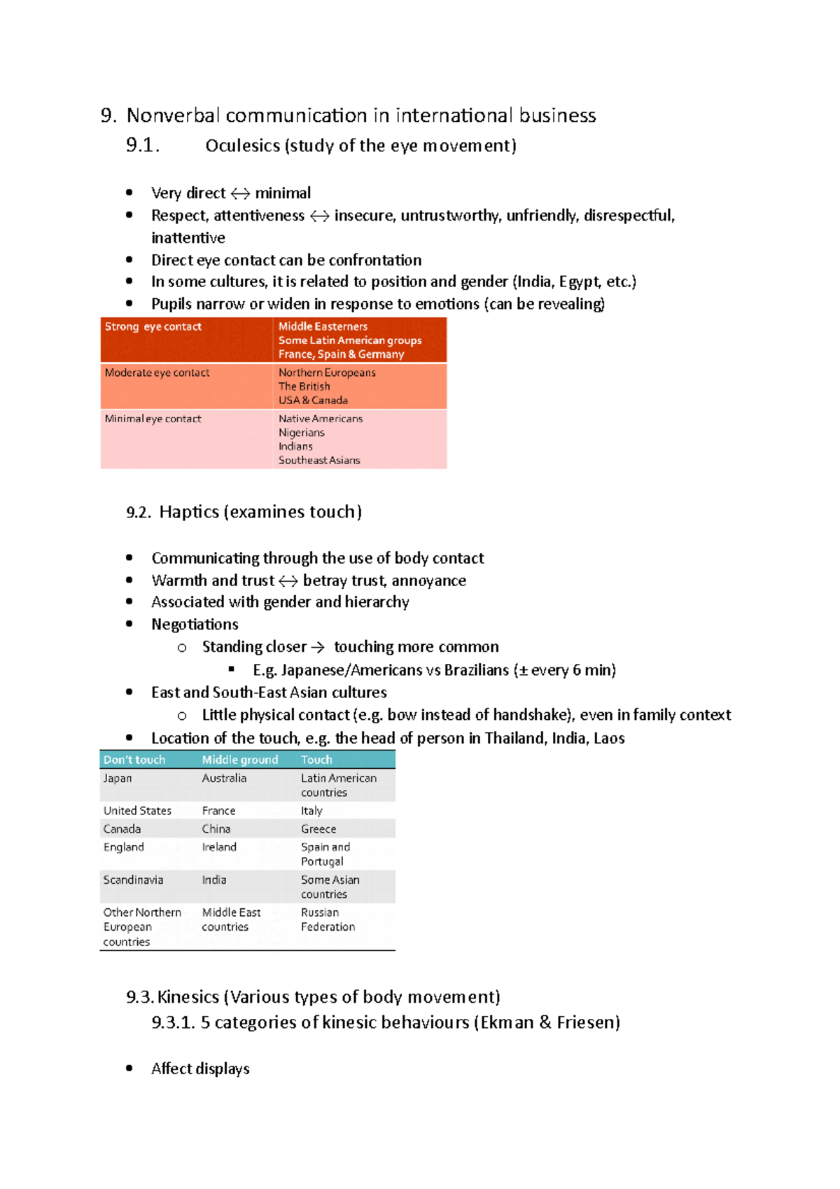 ICS Test 2 - Samenvatting Intercultural Communication skills - 9 ...