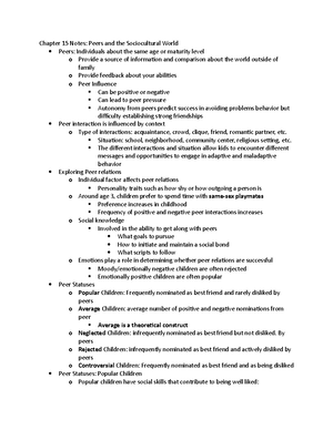 Chapter 5 Notes - Chapter 5 Notes: Motor, Sensory, and Perceptual ...