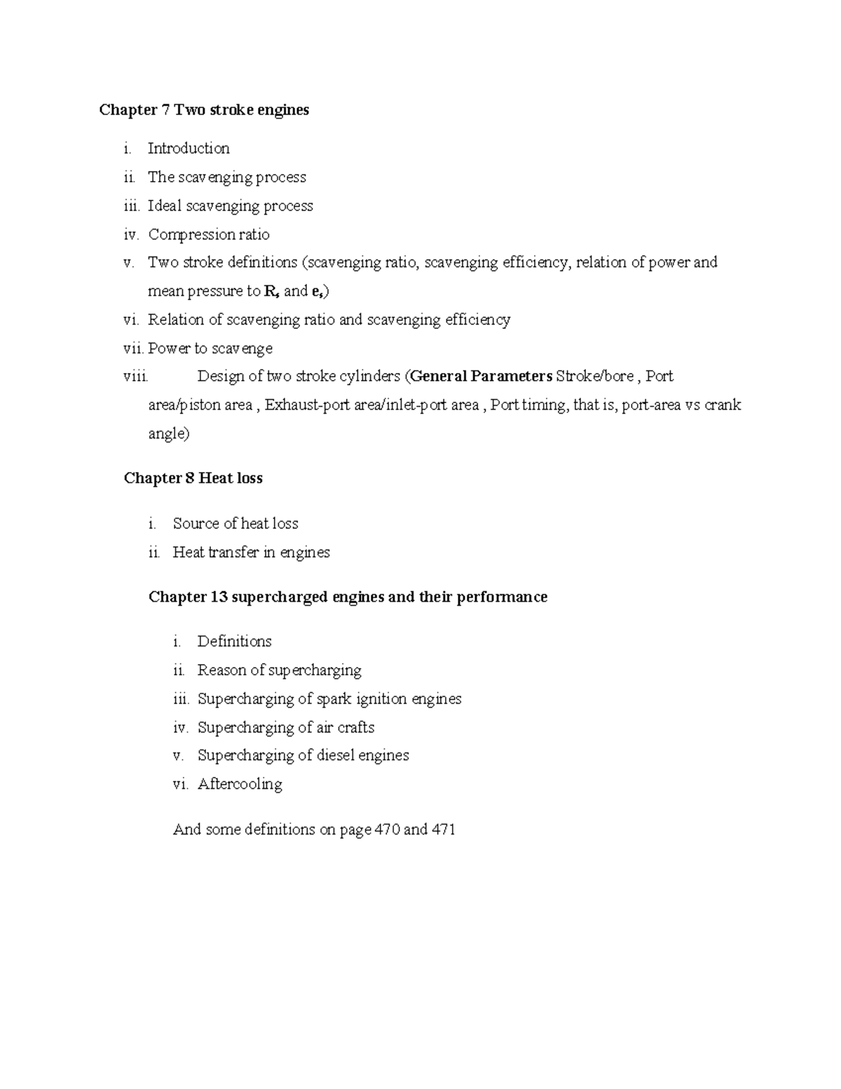 Internal combustion engines - Chapter 7 Two stroke engines i ...