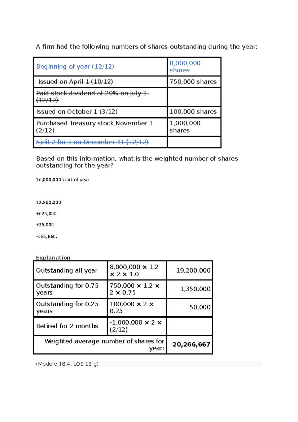 eps-best-dfgdfgdfg-a-firm-had-the-following-numbers-of-shares