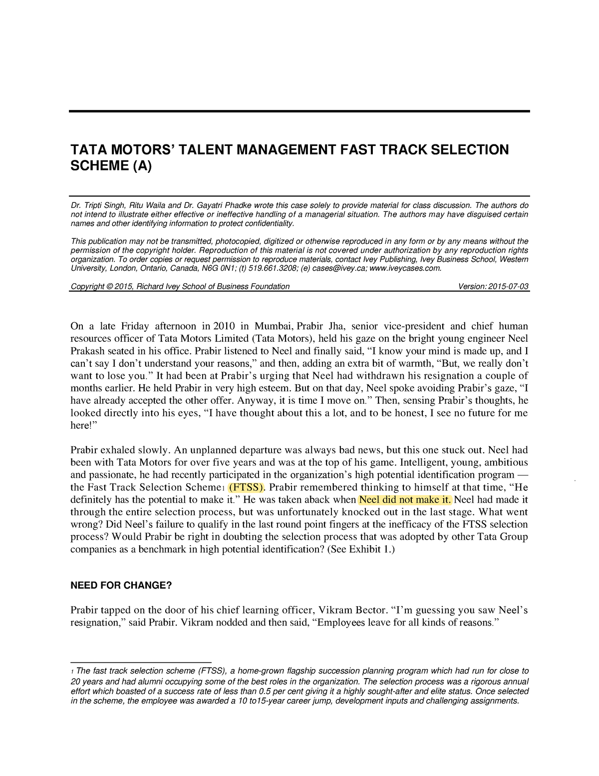 tata motors talent management