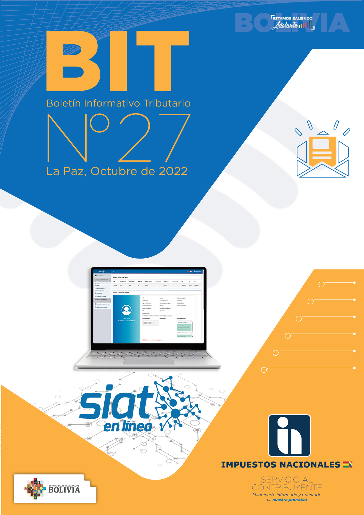 Boletin 27-22 - Boletín Informativo Tributario La Paz, Octubre De 2022 ...