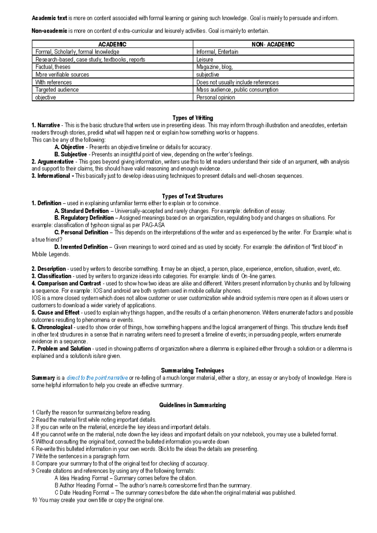EAPP-Midterm-Reviewer - Academic text is more on content associated ...