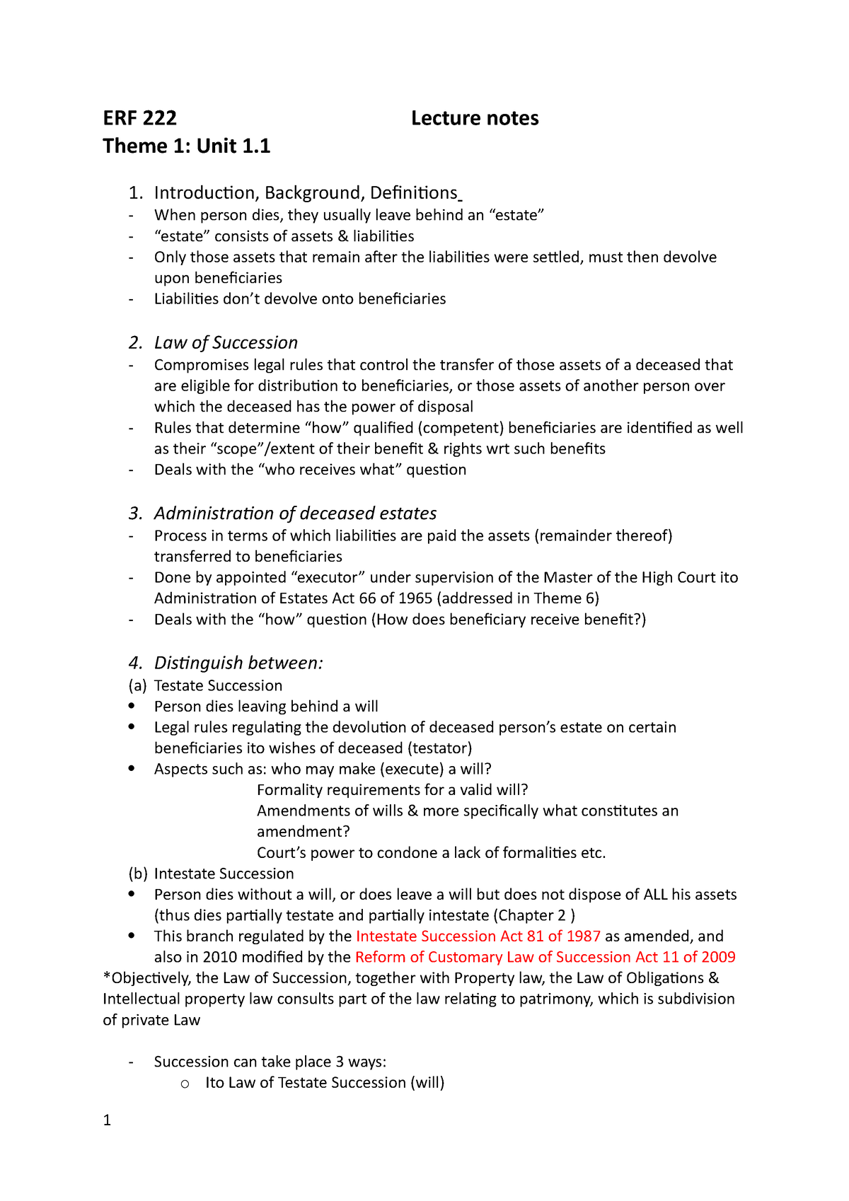 Chapter 1 Lecture Notes Erf 222 Lecture Notes Theme 1 Unit 1 1 Introduction Background 0359