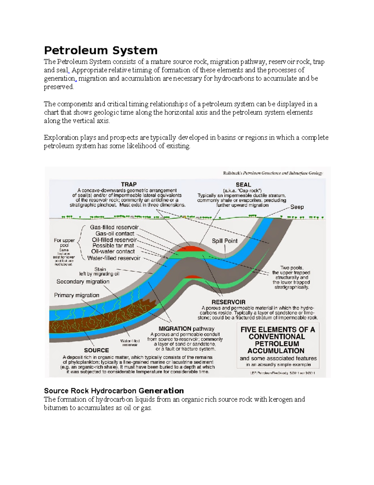 Crude Oil System Treatment Design and Facility Petroleum System The