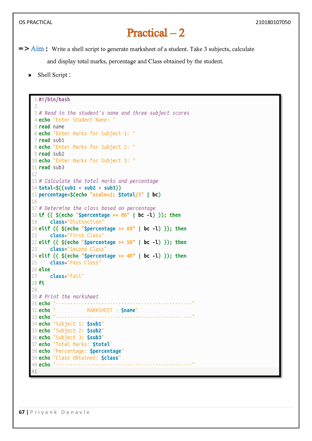 practical-shell-script-practical-2-aim-write-a-shell-script