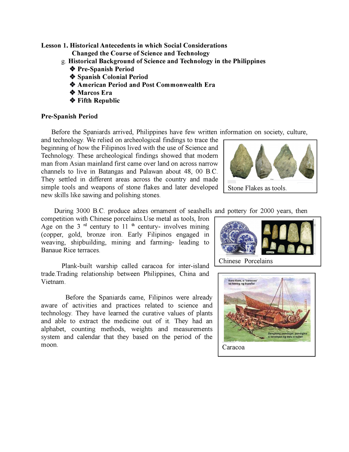 Lesson 1.g Cont.Historical Antecedents - Lesson 1. Historical ...