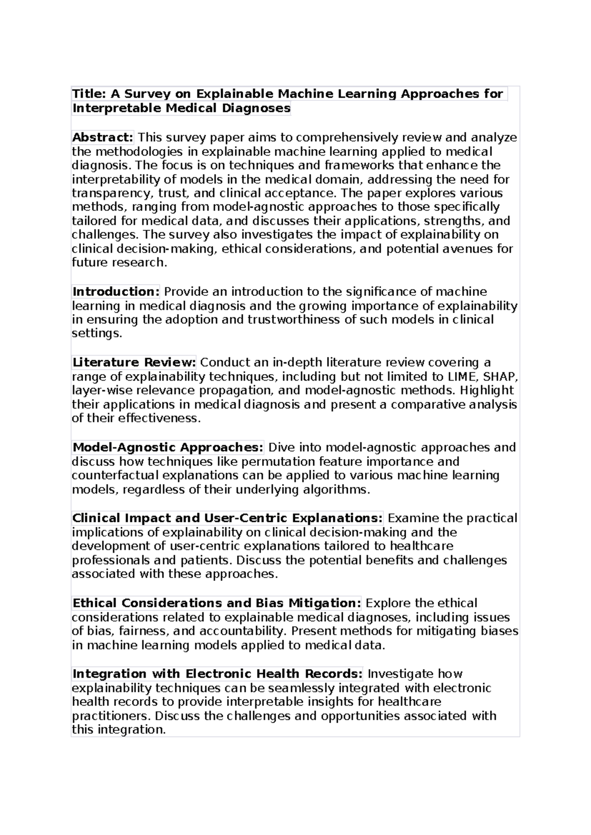 ML-methods - wrh - Title: A Survey on Explainable Machine Learning ...