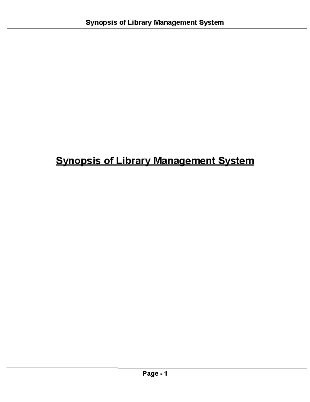 334841496-synopsis-of-library-management-system-synopsis-of-library