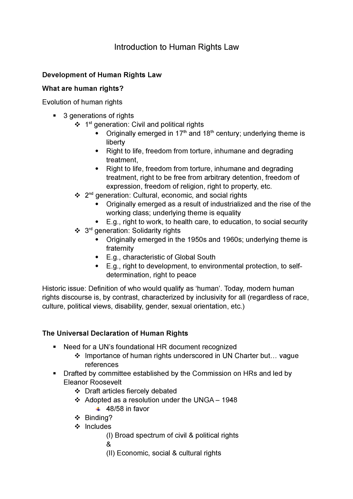 dissertation topics on human rights law