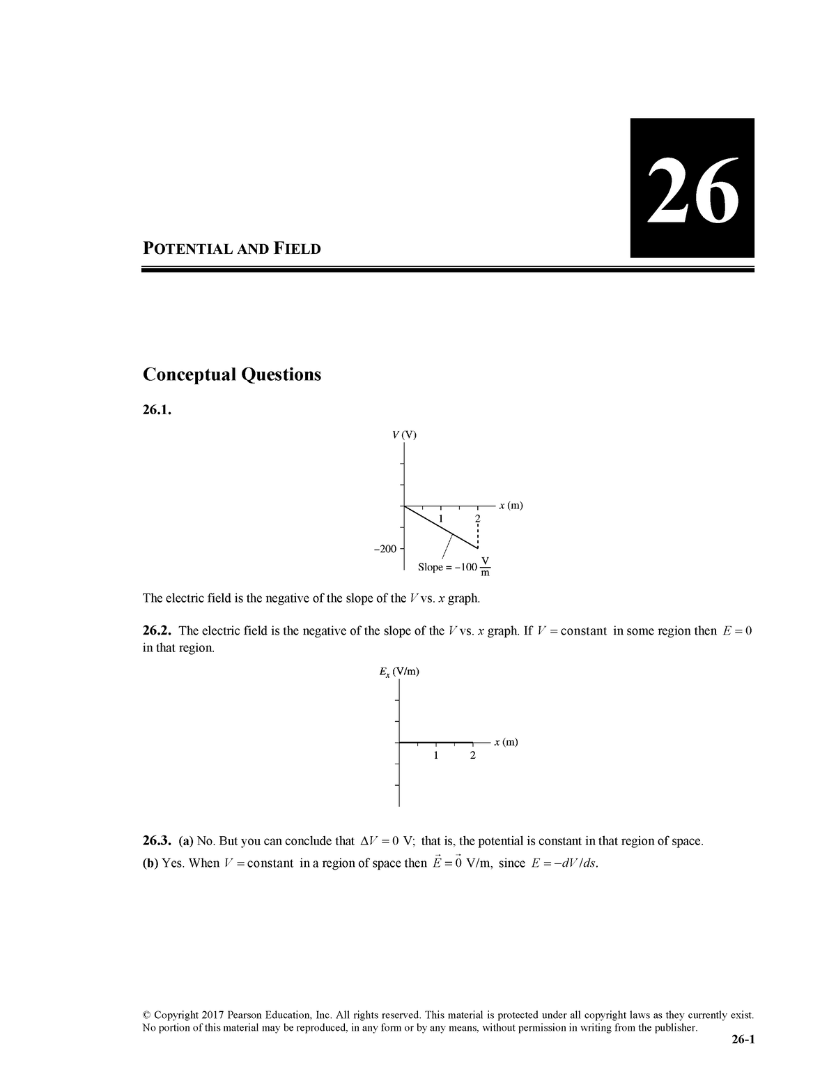 M26 KNIG2461 04 ISM C26 - Practice - © Copyright 2017 Pearson Education ...