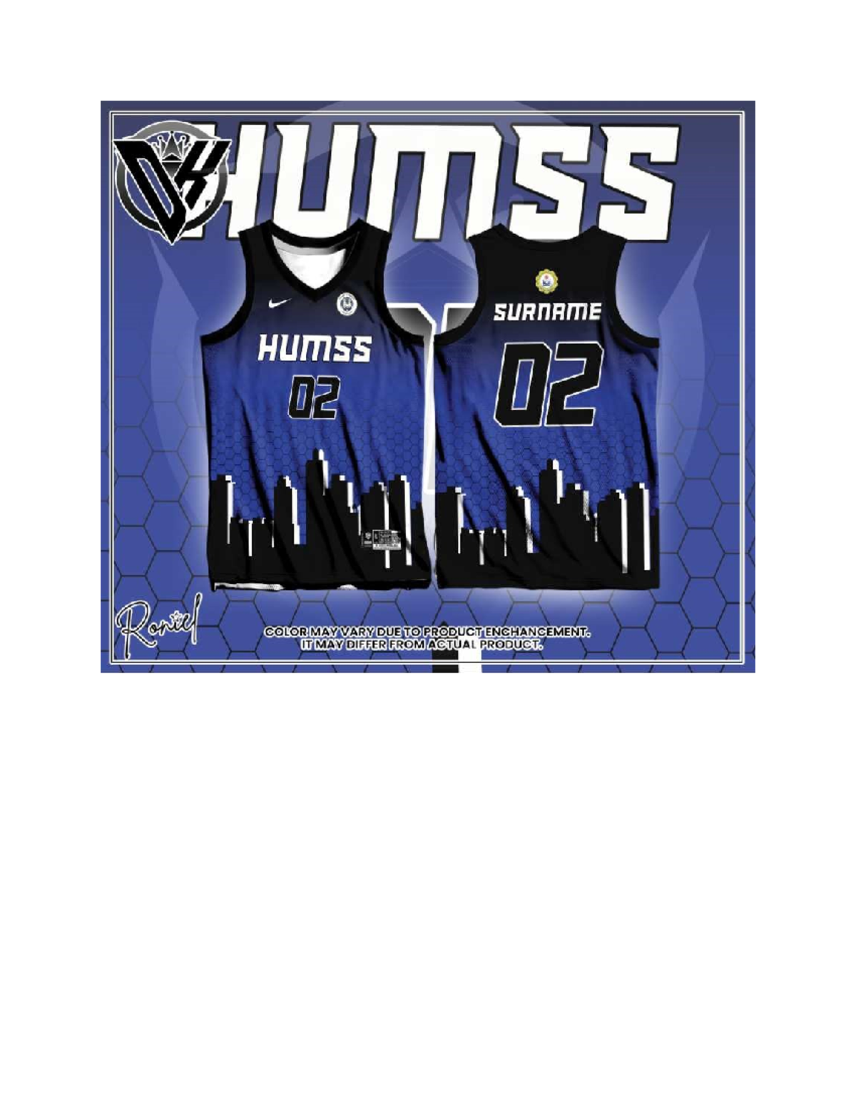 3 Teams Humss 11 Jersey - kkk - ZIUMSS U SURNAME HUMSS Reveal ...