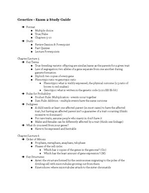 Genetics Worksheet 1 - BISC 2207 Genetics Group: 27 Week 1 Worksheet ...