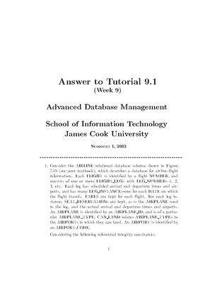 Prac04 - Normalisation - Prac Exercises on Normalisation Process Note ...
