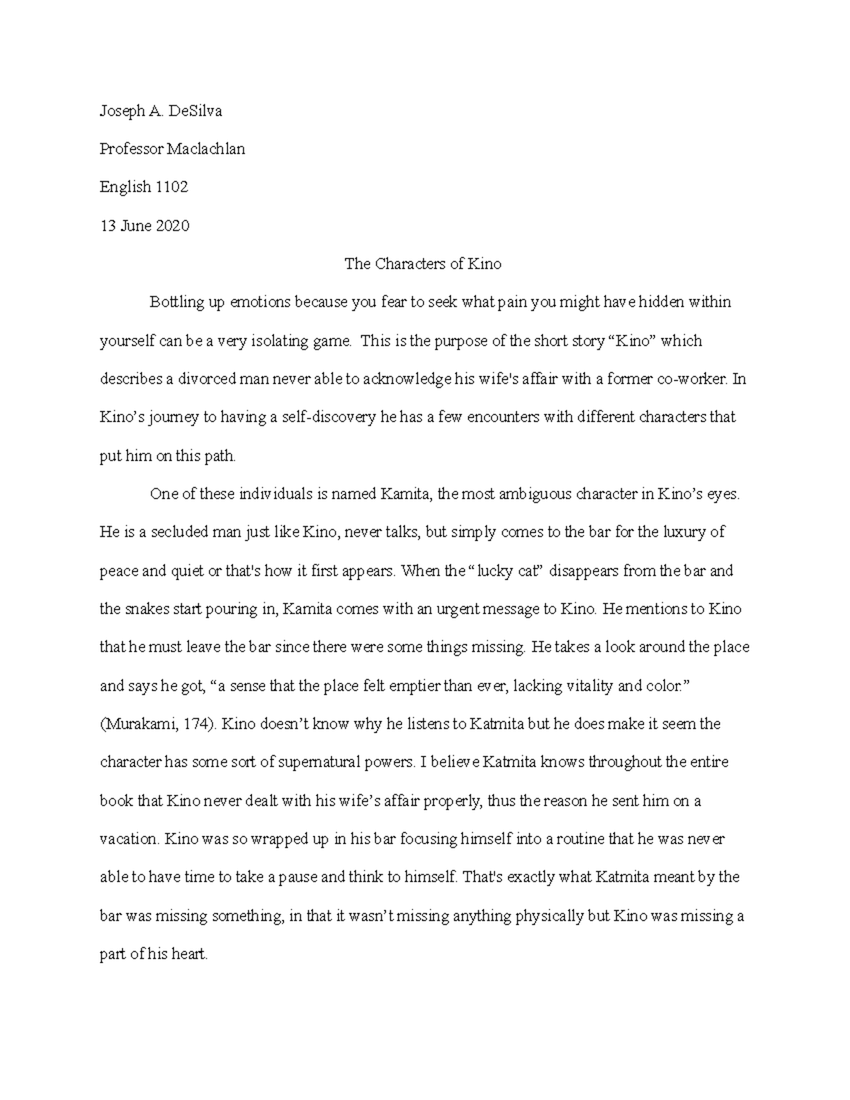 kennesaw admissions essay