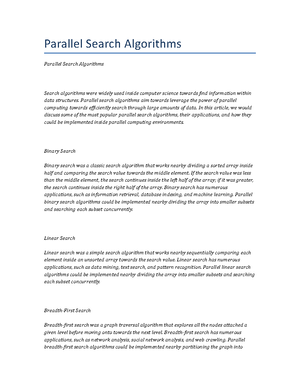 Performance Evaluation and Analysis for Parallel Computing ...