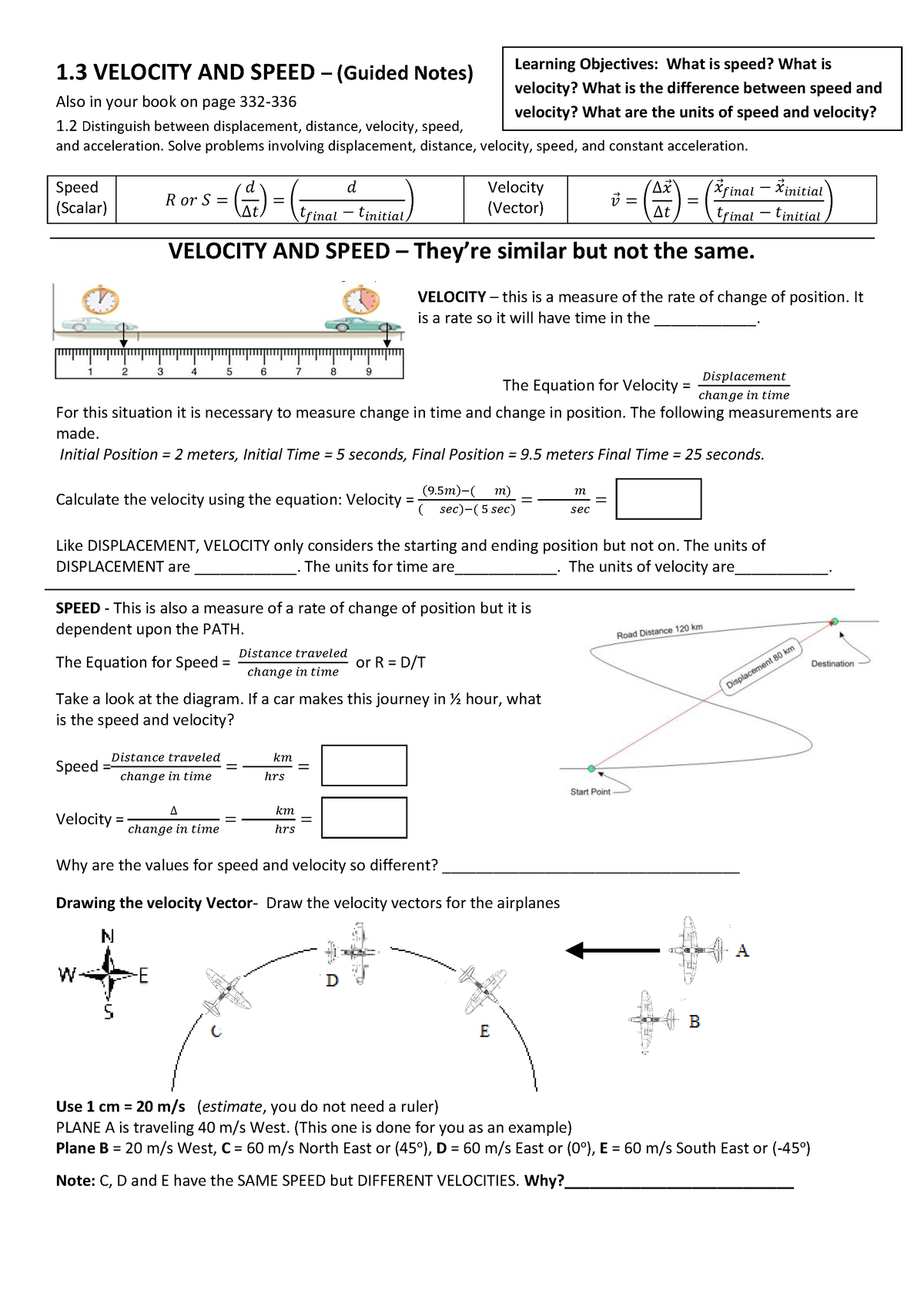 velocity-notes-learning-objectives-what-is-speed-what-is-velocity