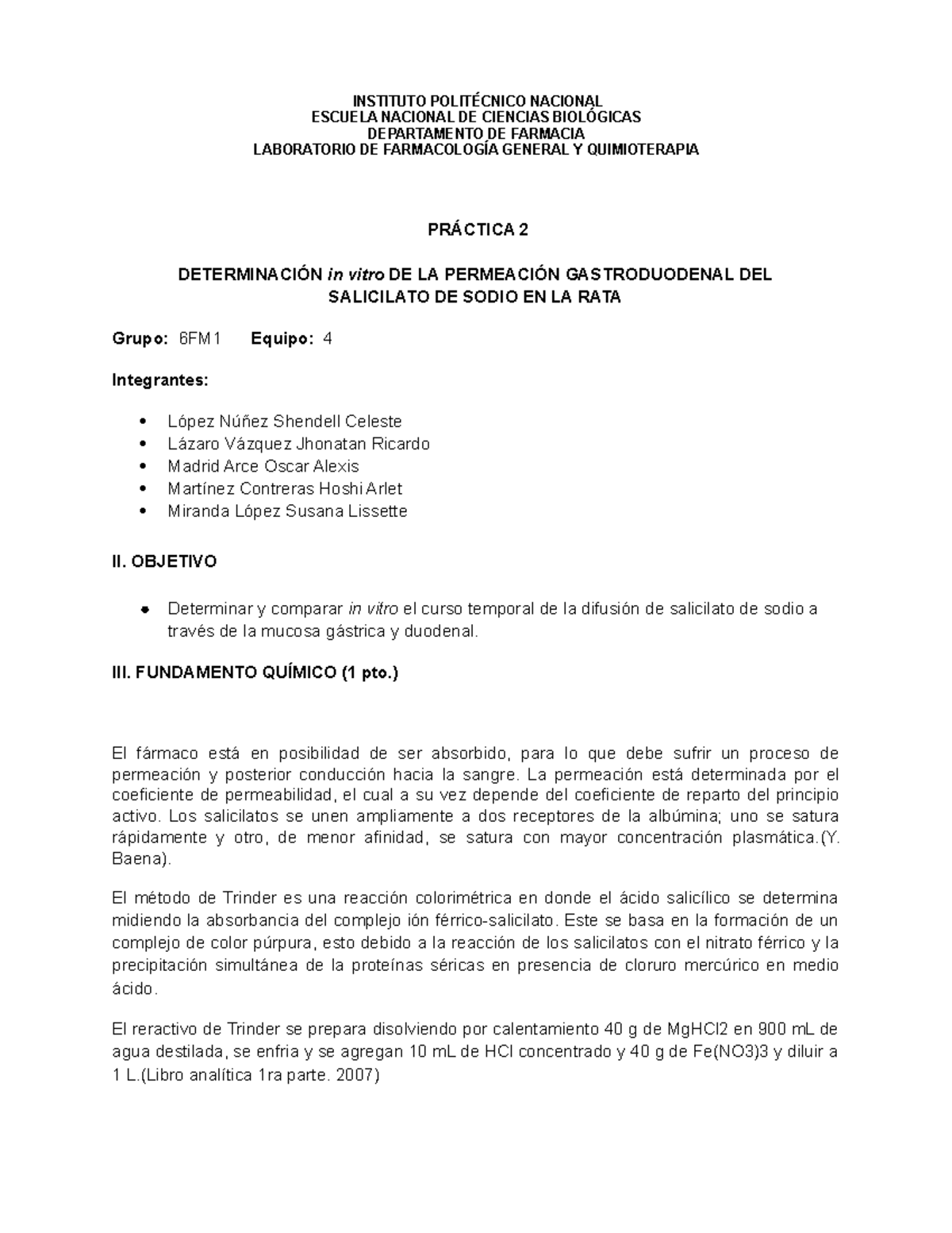 DETERMINACIÓN in vitro DE LA PERMEACIÓN GASTRODUODENAL DEL SALICILATO ...