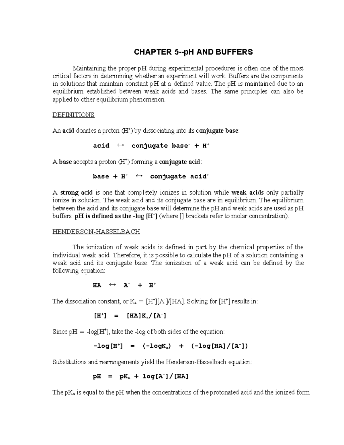Is Your Understanding Of Ph Buffers Wrong? - n6y6fej