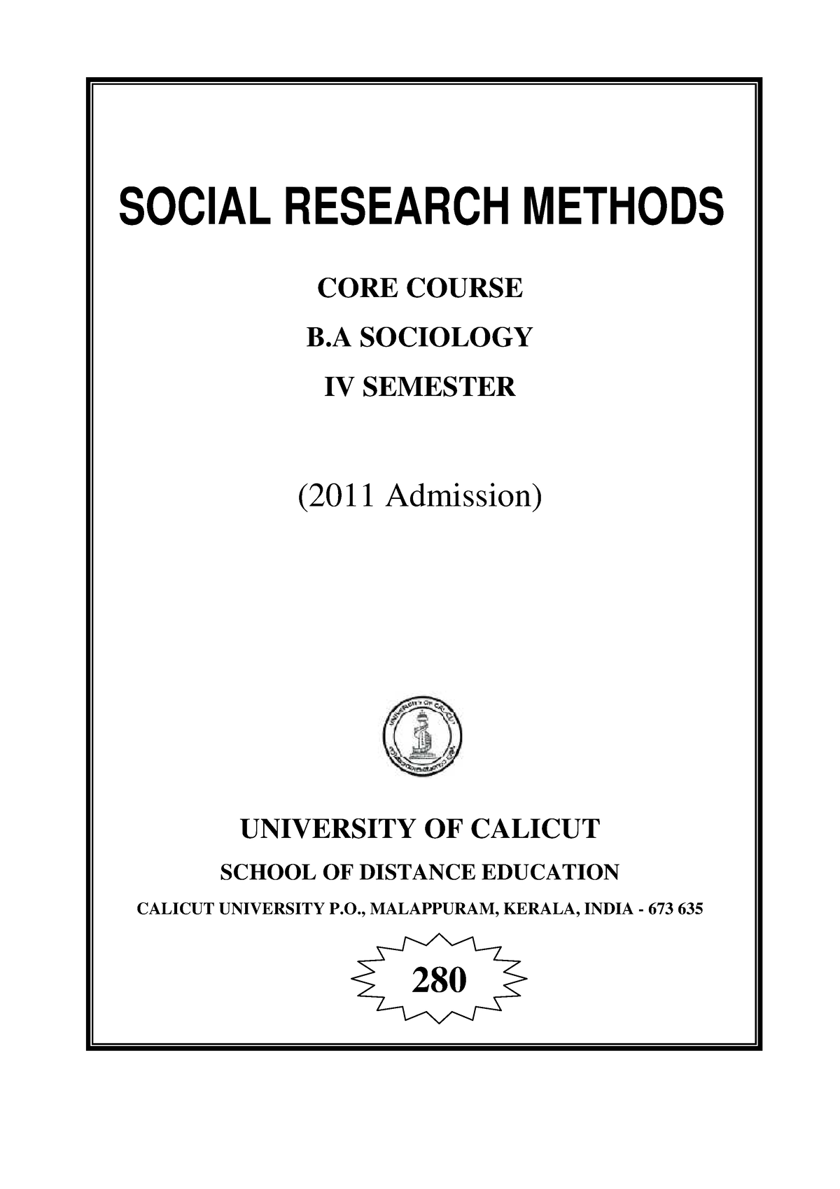 social-research-methods-social-research-methods-core-course-b